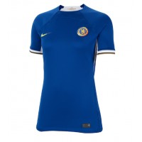 Camisa de Futebol Chelsea Moises Caicedo #25 Equipamento Principal Mulheres 2023-24 Manga Curta